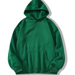 SHEIN DARK GREEN HOODIE